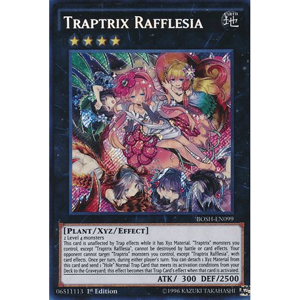 Traptrix Rafflesia - BOSH-EN099 - Secret Rare 