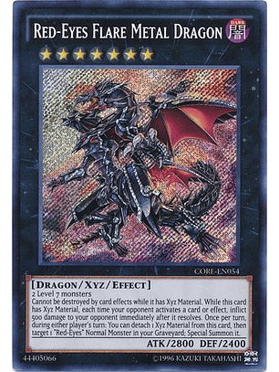 Red-Eyes Flare Metal Dragon - CORE-EN054 - Secret Rare