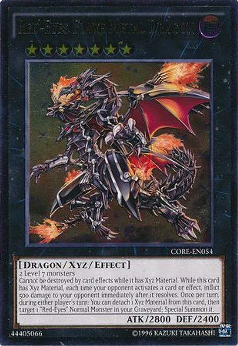 Ultimate Rare - Red-Eyes Flare Metal Dragon - CORE-EN054