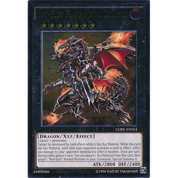 Ultimate Rare - Red-Eyes Flare Metal Dragon - CORE-EN054