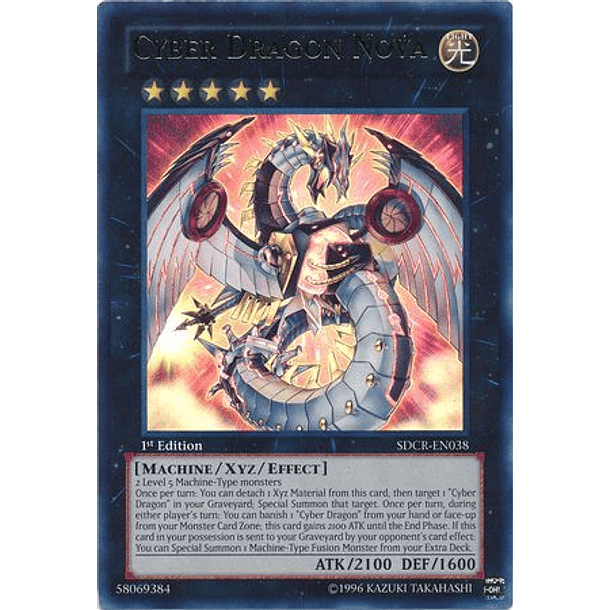 Cyber Dragon Nova - SDCR-EN038 - Ultra Rare