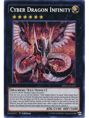 Cyber Dragon Infinity - MP16-EN237 - Secret Rare (español)