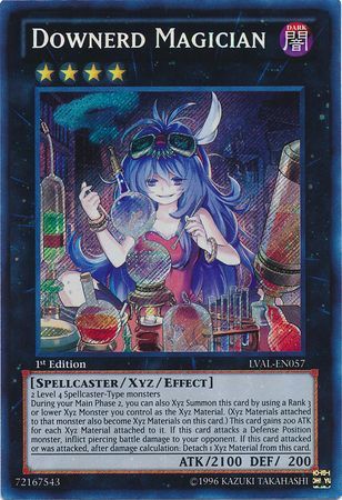 Downerd Magician - LVAL-EN057 - Secret Rare 1