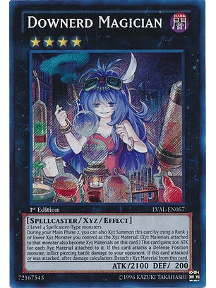 Downerd Magician - LVAL-EN057 - Secret Rare