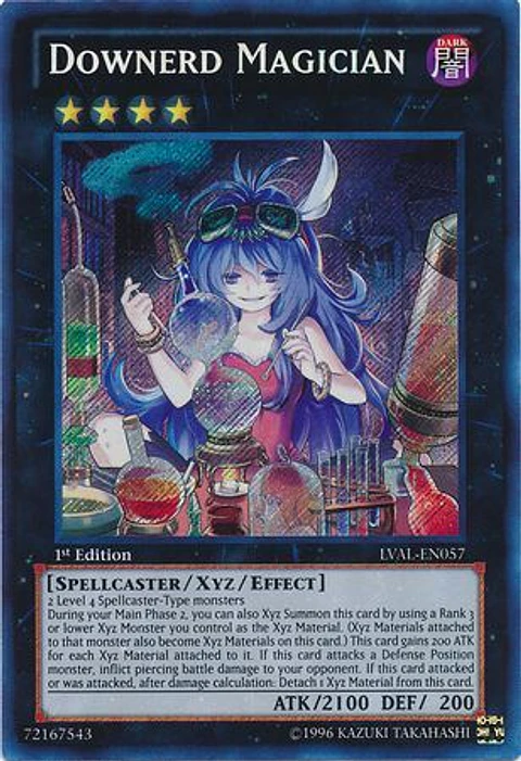Downerd Magician - LVAL-EN057 - Secret Rare