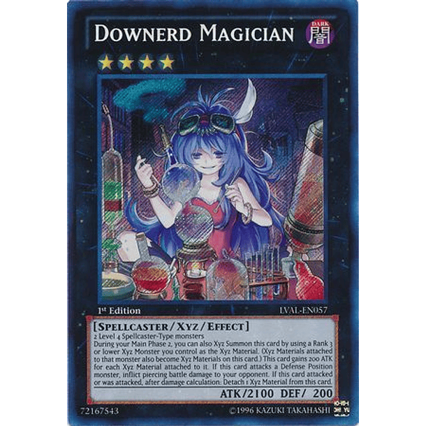 Downerd Magician - LVAL-EN057 - Secret Rare