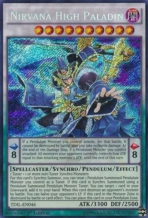 Nirvana High Paladin - TDIL-EN046 - Secret Rare
