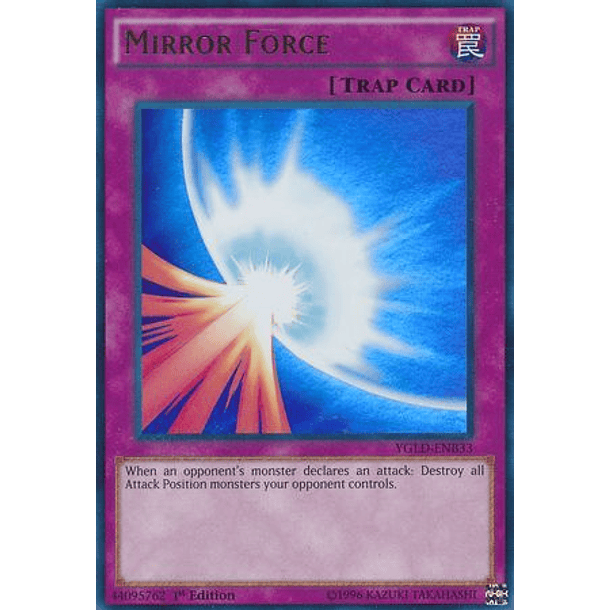 Mirror Force - YGLD-ENB33 - Ultra Rare