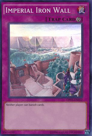 Imperial Iron Wall - OP01-EN012 - Super Rare (español) 1