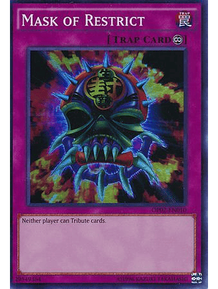 Mask of Restrict - OP02-EN010 - Super Rare (español)