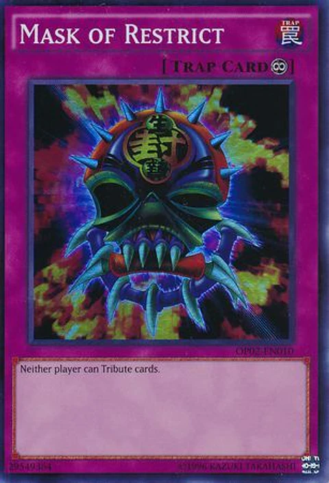 Mask of Restrict - OP02-EN010 - Super Rare (español)