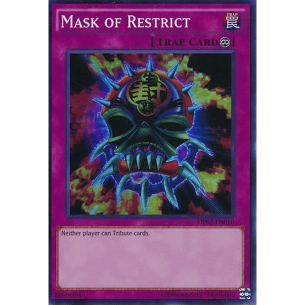 Mask of Restrict - OP02-EN010 - Super Rare (español)