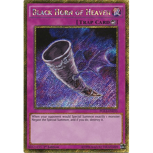 Black Horn of Heaven - PGL3-EN035 - Gold Secret Rare