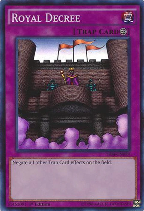 Royal Decree - THSF-EN058 - Super Rare 