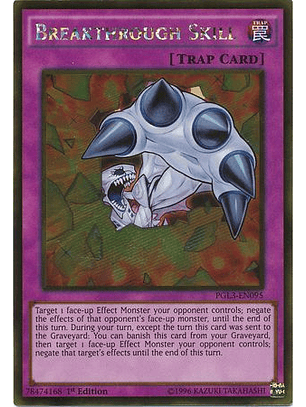 Breakthrough Skill - PGL3-EN095 - Gold Rare 
