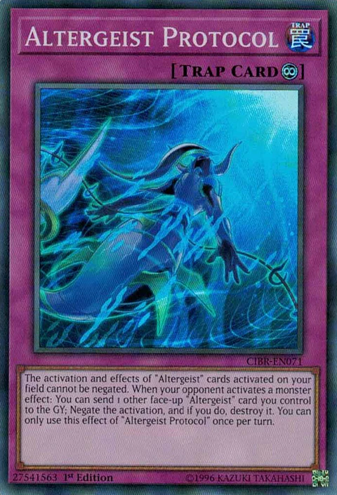 Altergeist Protocol - CIBR-EN071 - Super Rare