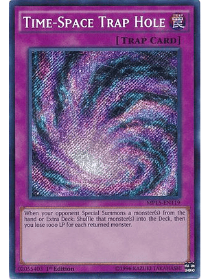 Time-Space Trap Hole - MP15-EN119 - Secret Rare