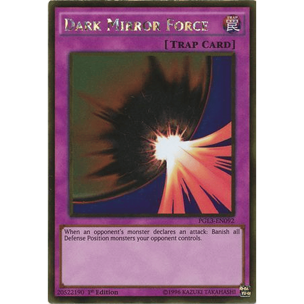 Dark Mirror Force - PGL3-EN092 - Gold Rare