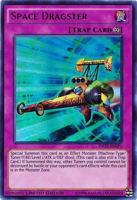 Space Dragster- INOV-ENSP1- Ultra Rare Limited Edition (español)