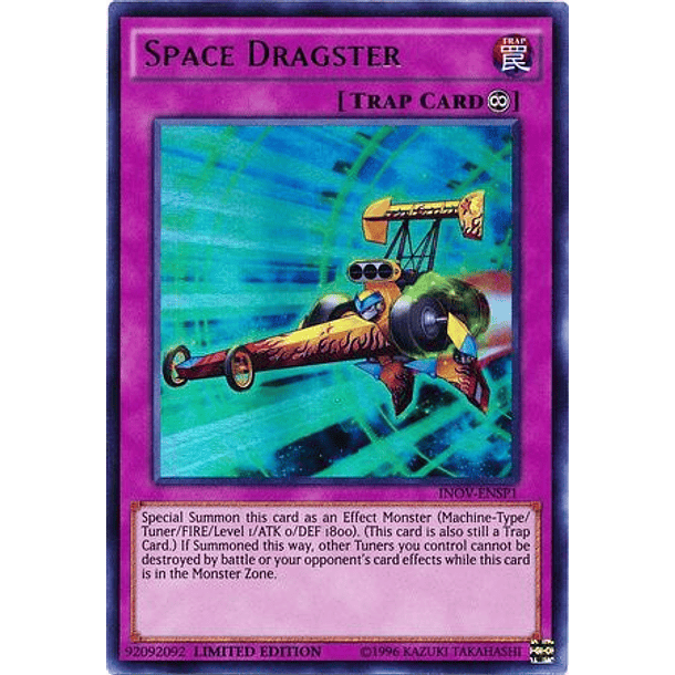 Space Dragster- INOV-ENSP1- Ultra Rare Limited Edition (español)