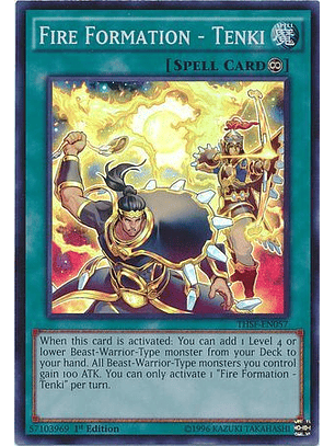 Fire Formation - Tenki - THSF-EN057 - Super Rare
