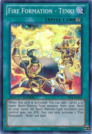 Fire Formation - Tenki - FFSE-EN001 - Super Rare 1