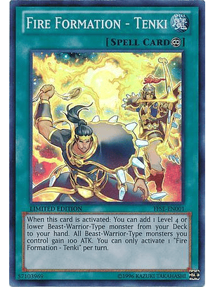 Fire Formation - Tenki - FFSE-EN001 - Super Rare