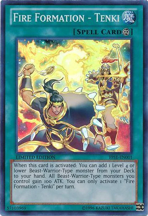 Fire Formation - Tenki - FFSE-EN001 - Super Rare