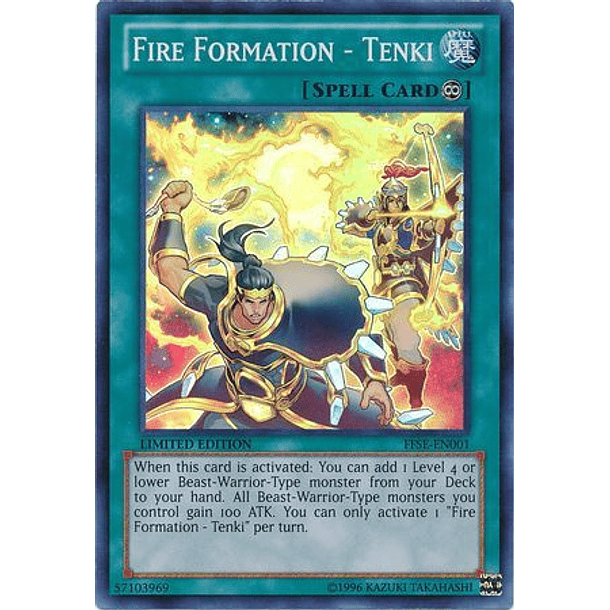 Fire Formation - Tenki - FFSE-EN001 - Super Rare