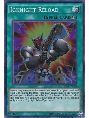 Igknight Reload - OP03-EN008 - Super Rare (español)