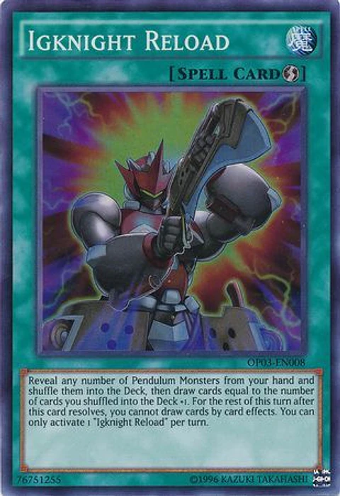 Igknight Reload - OP03-EN008 - Super Rare (español)
