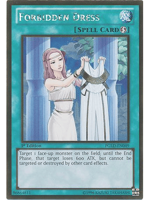 Forbidden Dress - PGLD-EN049 - Gold Rare