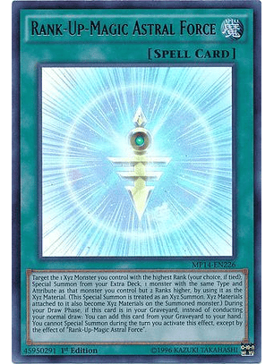Rank-Up-Magic Astral Force - MP14-EN226 - Ultra Rare