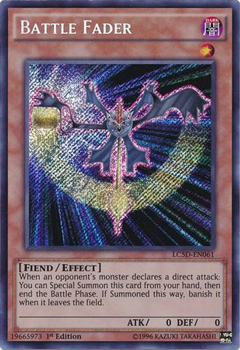 Battle Fader - LC5D-EN061 - Secret Rare
