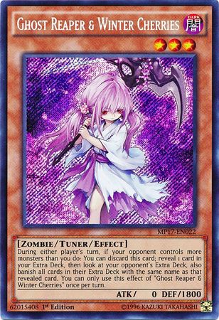 Ghost Reaper & Winter Cherries - MP17-EN022 - Secret Rare 1