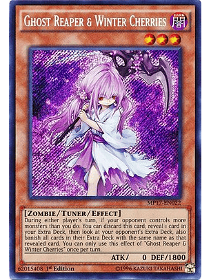 Ghost Reaper & Winter Cherries - MP17-EN022 - Secret Rare