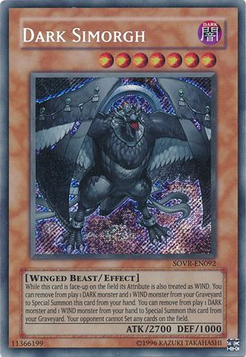 Dark Simorgh - SOVR-EN092 - Secret Rare