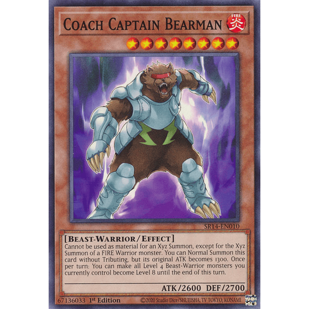 Coach Captain Bearman - SR14-EN010 - Common 