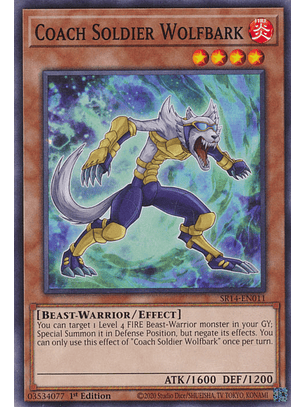 Coach Soldier Wolfbark - SR14-EN011 - Common 