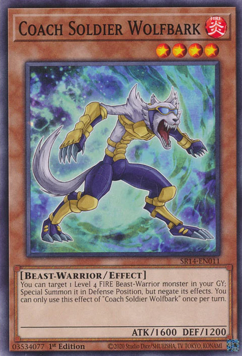 Coach Soldier Wolfbark - SR14-EN011 - Common 