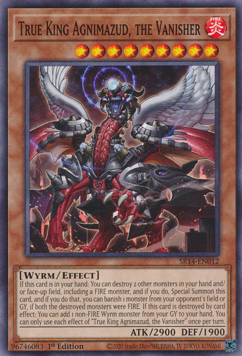 True King Agnimazud, the Vanisher - SR14-EN012 - Common 