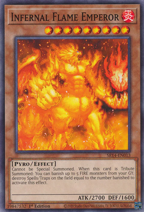 Infernal Flame Emperor - SR14-EN013 - Common 