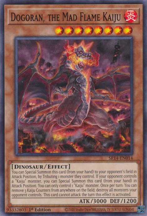 Dogoran, the Mad Flame Kaiju - SR14-EN014 - Common  1