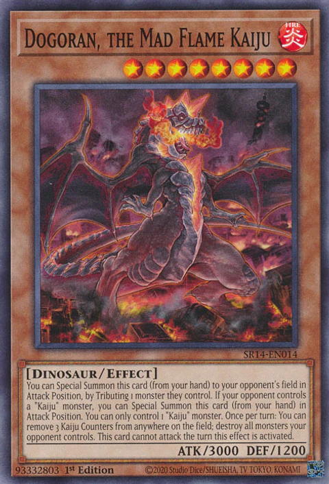 Dogoran, the Mad Flame Kaiju - SR14-EN014 - Common 
