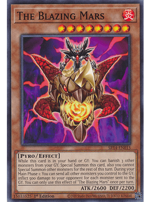 The Blazing Mars - SR14-EN015 - Common 