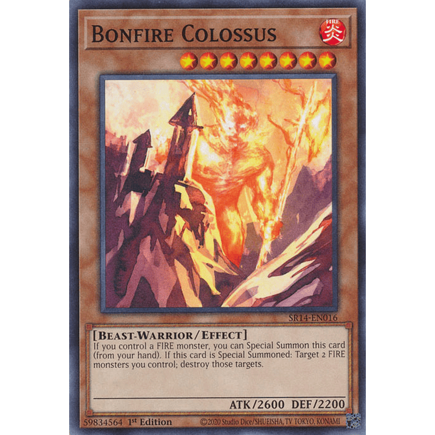 Bonfire Colossus - SR14-EN016 - Common 