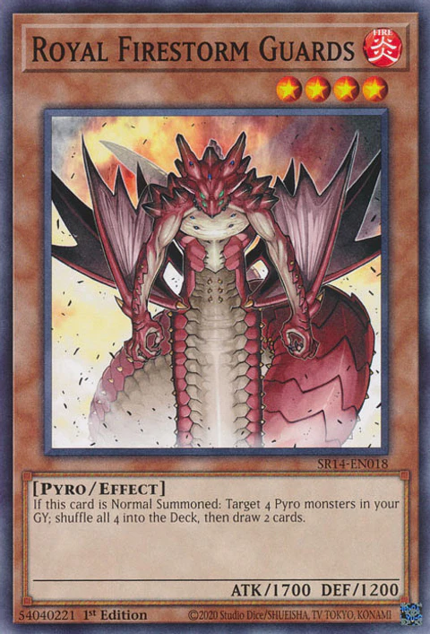 Royal Firestorm Guards - SR14-EN018 - Common 