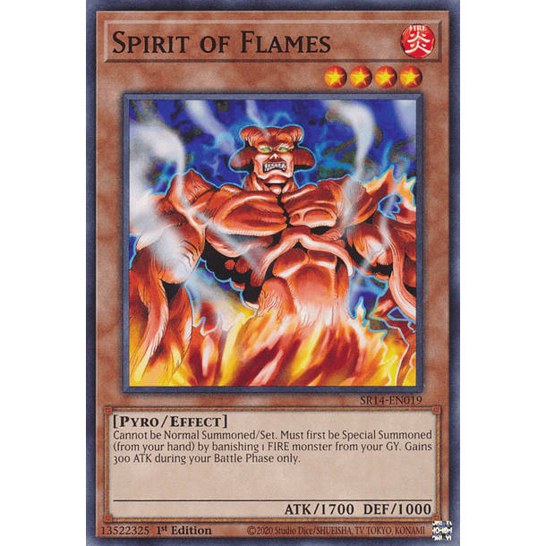 Spirit of Flames - SR14-EN019 - Common 