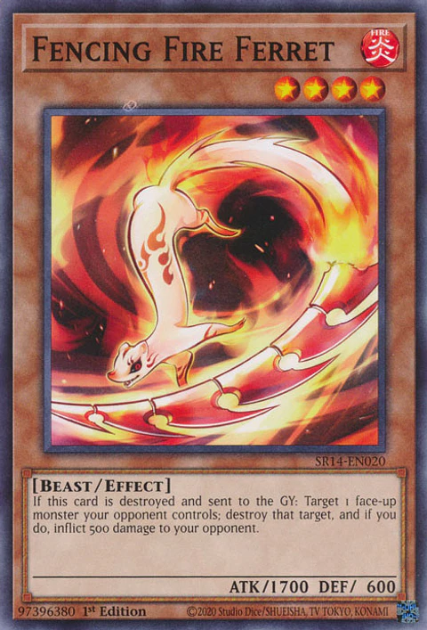 Fencing Fire Ferret - SR14-EN020 - Common 