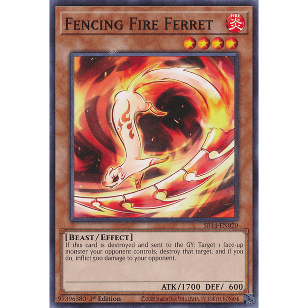 Fencing Fire Ferret - SR14-EN020 - Common 
